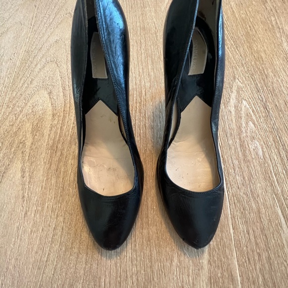 Michael Kors black leather heel pumps - Picture 2 of 7